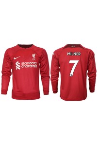 Liverpool James Milner #7 Fotballdrakt Hjemme Klær 2022-23 Lange ermer